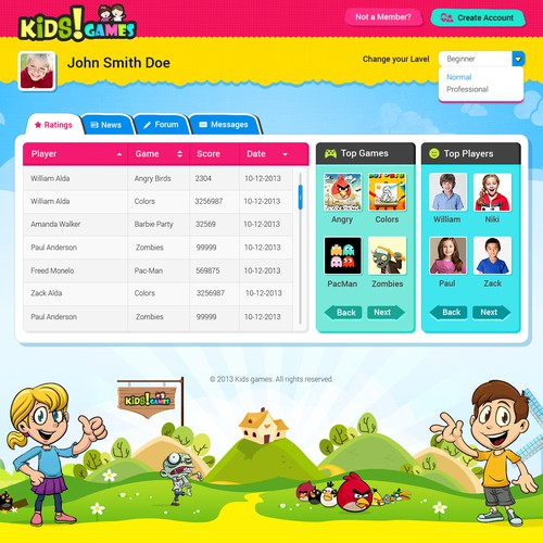 Create the best site for Kids in the world!