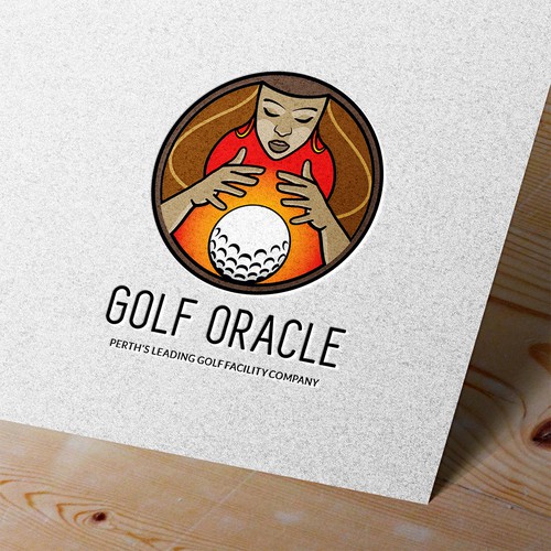 Golf Oracle logo concept