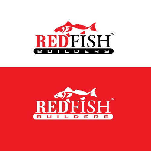 Sleek Logo for Redfish Builders