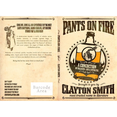 Book cover for Pants on Fire