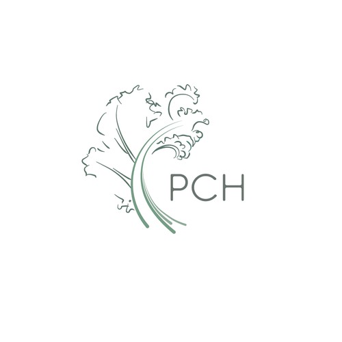 Clean, earthy logo concept for a California-style eatery