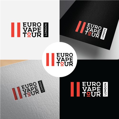 Logo concept for europeen vape show