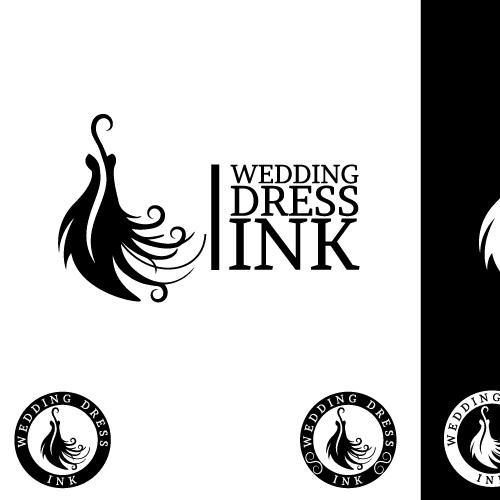 Beautiful logo wanted by Wedding Dress Ink