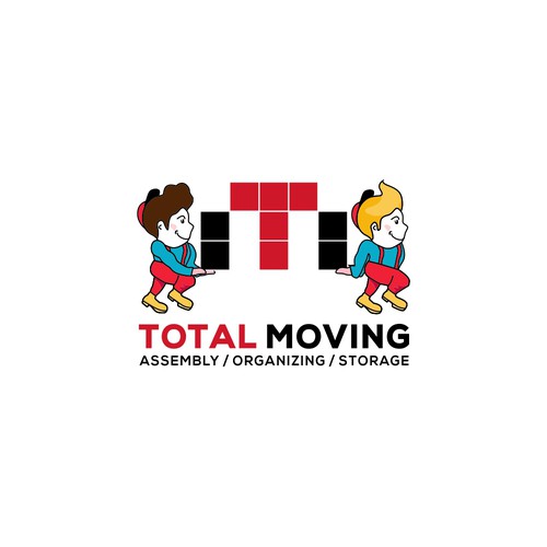 Logo concept for moving