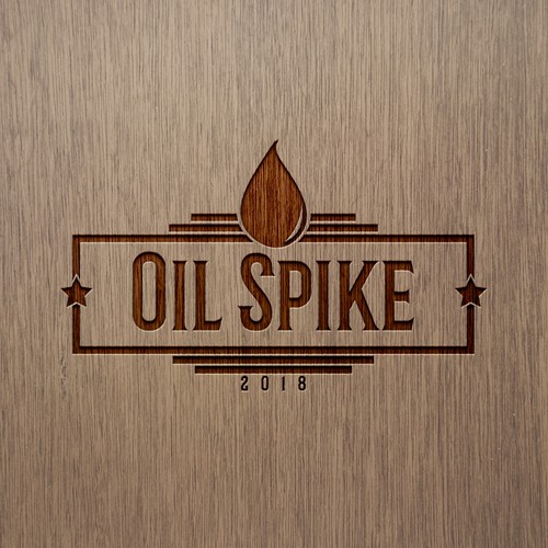 Oil Spike logo concept