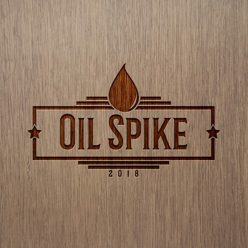 Oil Spike logo concept