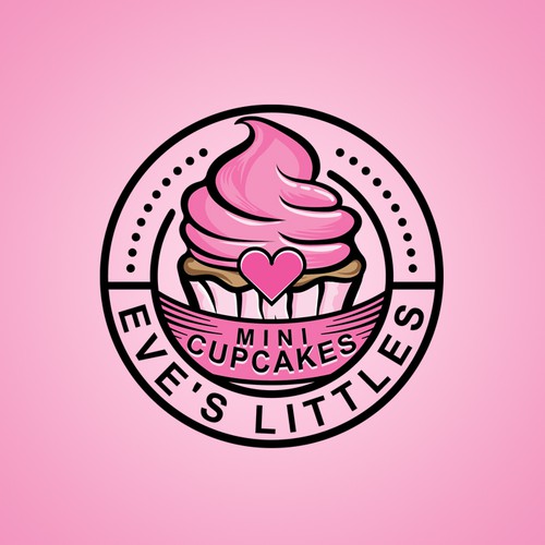 a logo for cupcakes