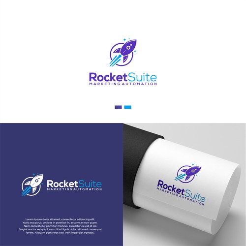 Logo Design Concept For Rocket Suite