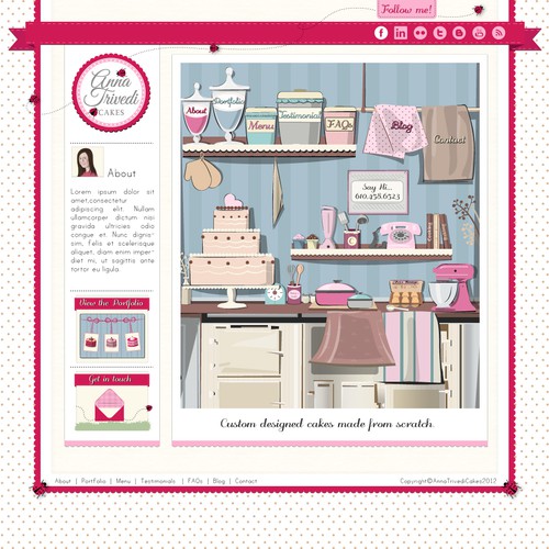 Anna Trivedi Landing page