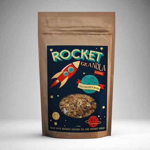 Rocket Granola Package Design Contest