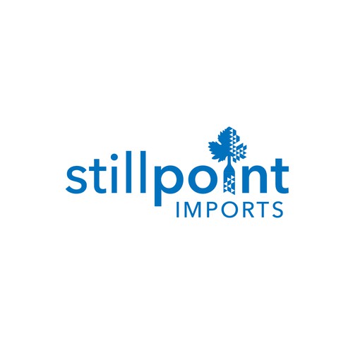 Logo for wine import company