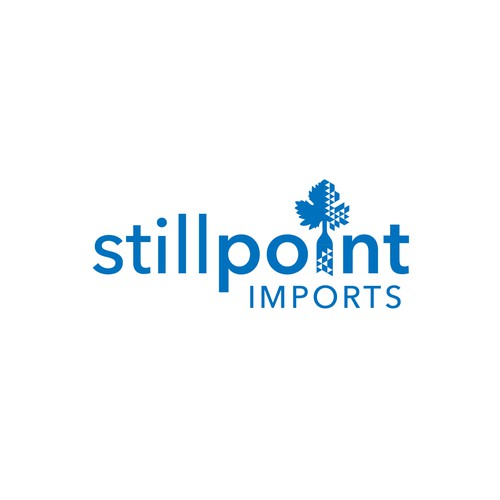 Logo for wine import company