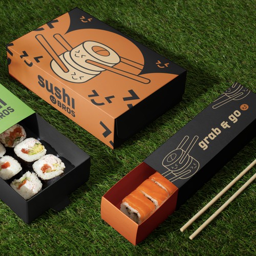 Sushi Bro's Mockup