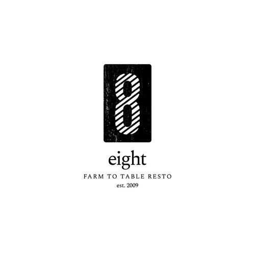 Country-styled logo for a farm to table restaurant