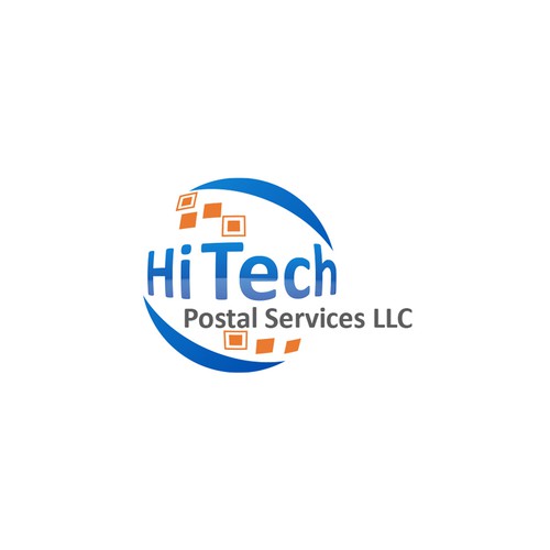 Hi Tech Postal Service Logo