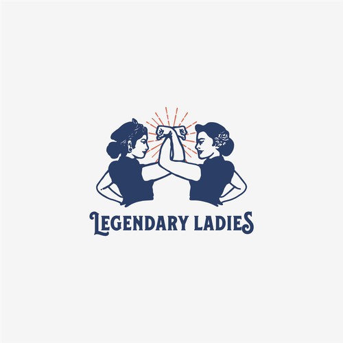 Logo concept for Legendary Ladies