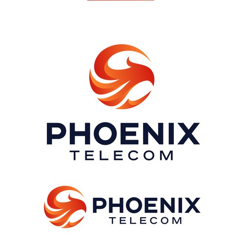 A Phoenix-themed concept for Phoenix Telecom.
