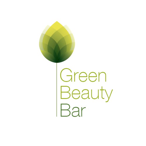 Create an identity for "the Green Beauty Bar", a unique concept to be launched soon