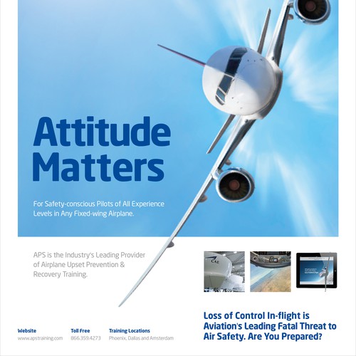 Full Page Magazine Ad: Aviation Publication