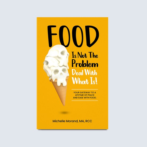 Food is not the problem book cover design 