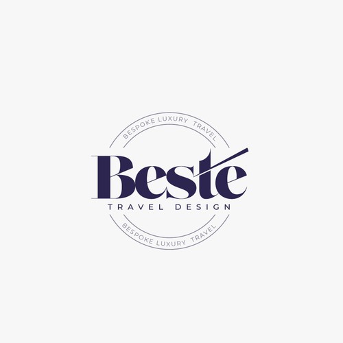 Beautiful logo that exudes luxury travel
