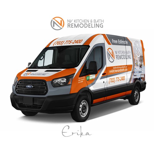 Kitchen & Bath Remodeling Car Wrap