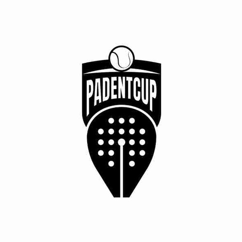 Padent Cup Minimal Badge Logo for Professional Padel Tournament