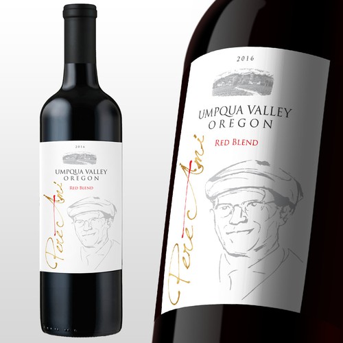 Pere Ami Wine Label