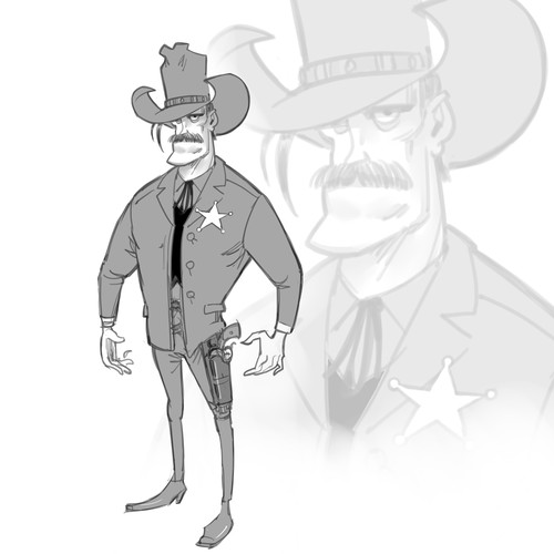 Sheriff Mascot Entry