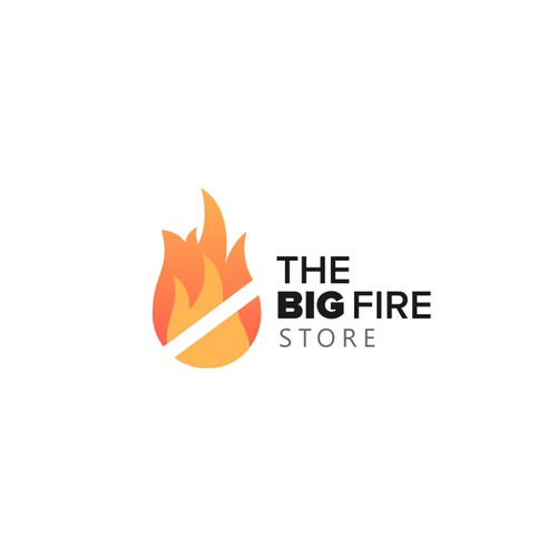 Logo for The Big fire store