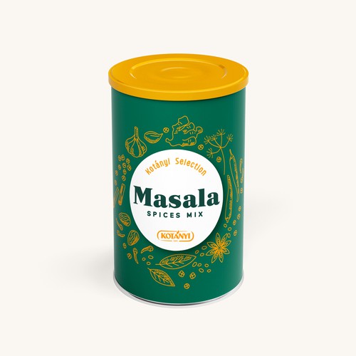 Spice tin packaging
