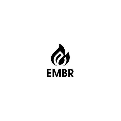 EMBR Logo Design - word and graphic