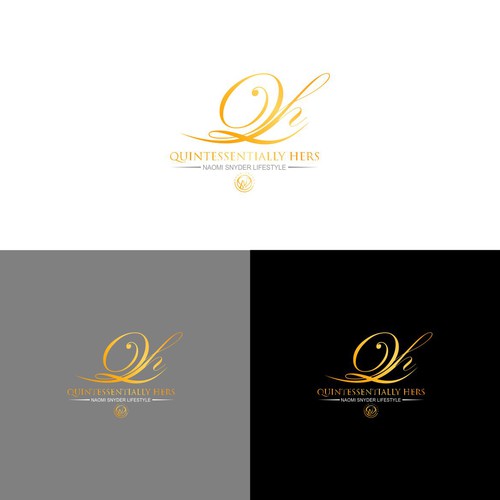 Luxury logo design for Quinressentialy Hers