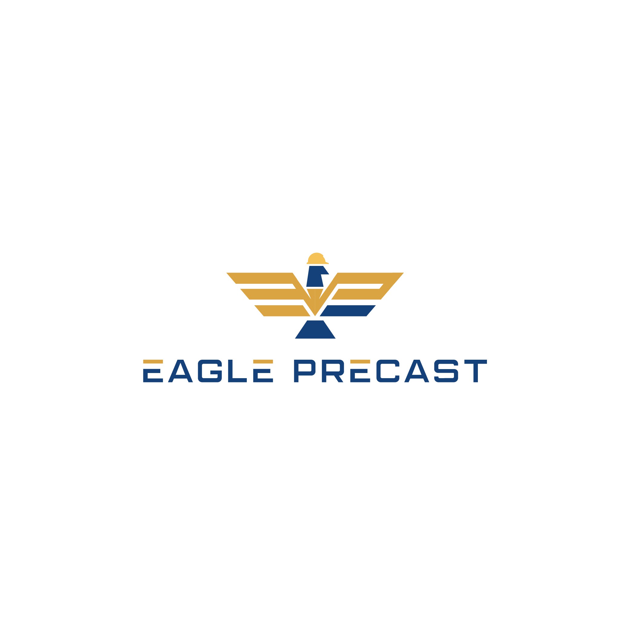 Simplistic Construction Eagle Logo
