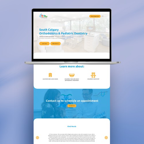 Website Design for SCOPED Dentistry
