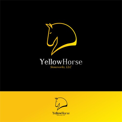 yellow horse