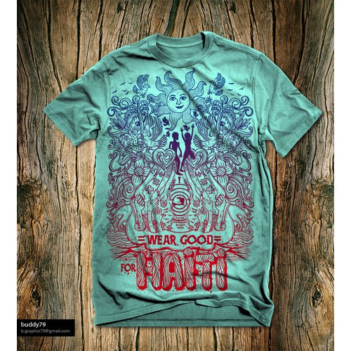 Wear Good for Haiti Tshirt Contest: 4x $300 & Yudu Screenprinter