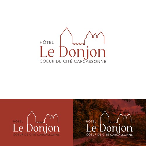 Logo design : Hotel le Donjon