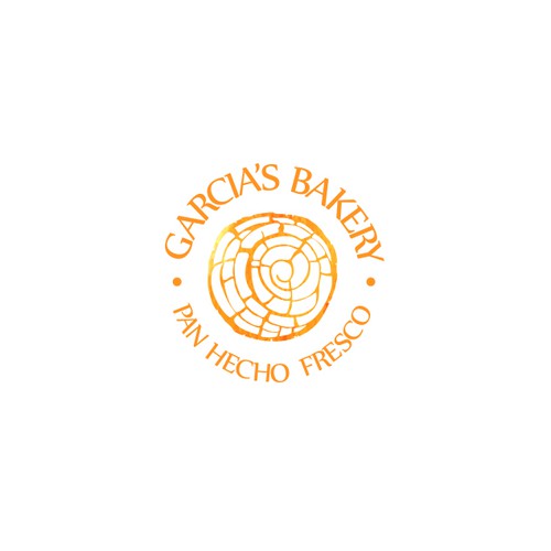 Garcia's Bakery. Logo for produce and sell traditional Mexican bread.