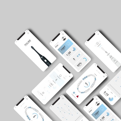 Toothbrush App Design