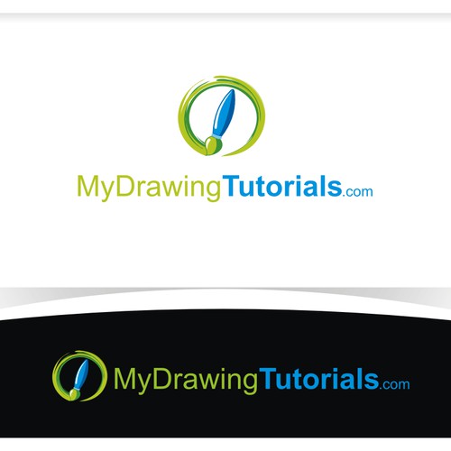 Create logo for Art website (MyDrawingTutorials.com)