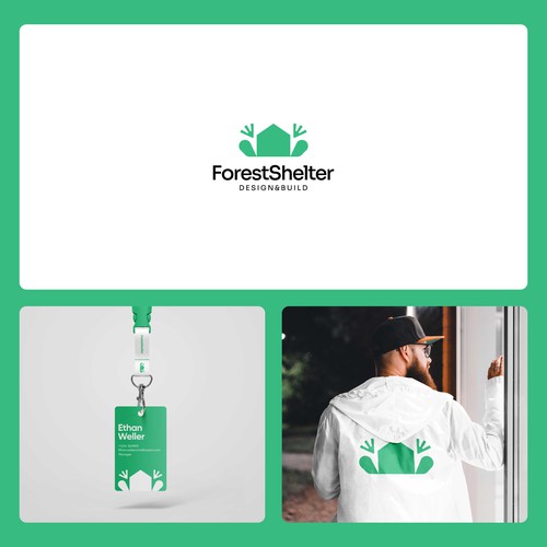 ForestShelter — Real Estate Brand Identity Logo