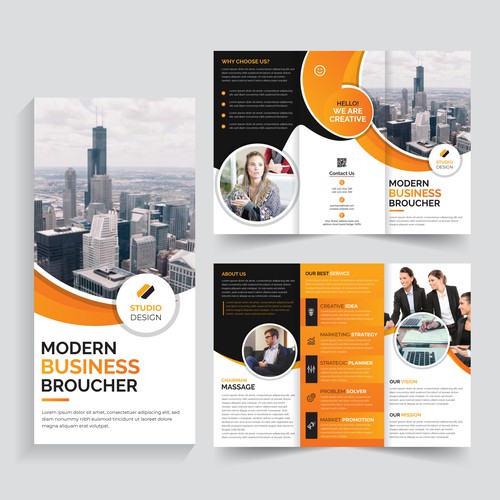 My brochure templates sample