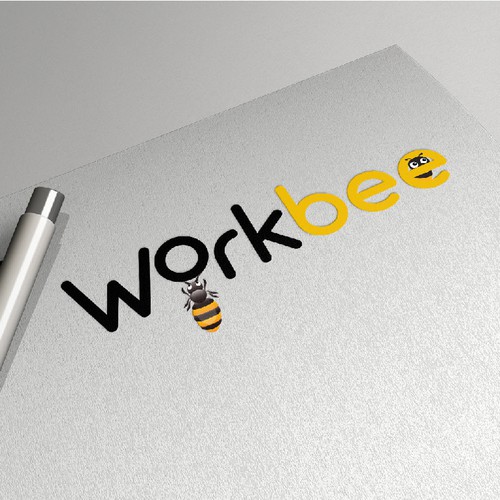 Temporary worker logo for workbee