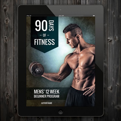 men's fitness magazine/eBook cover