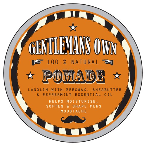 Pomade label