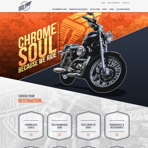 Web Design for Motorcycle Enthusiasts