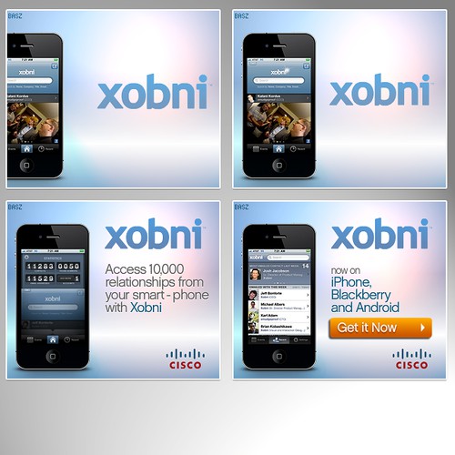 Xobni Corp animated flash banners