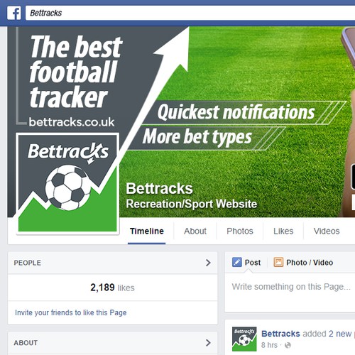 Facebook Cover for a Leading Sports Betting App