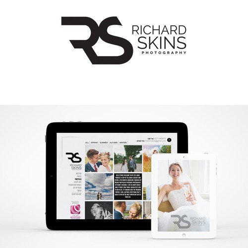 Create a fresh and striking brand identity for Richard Skins Photography